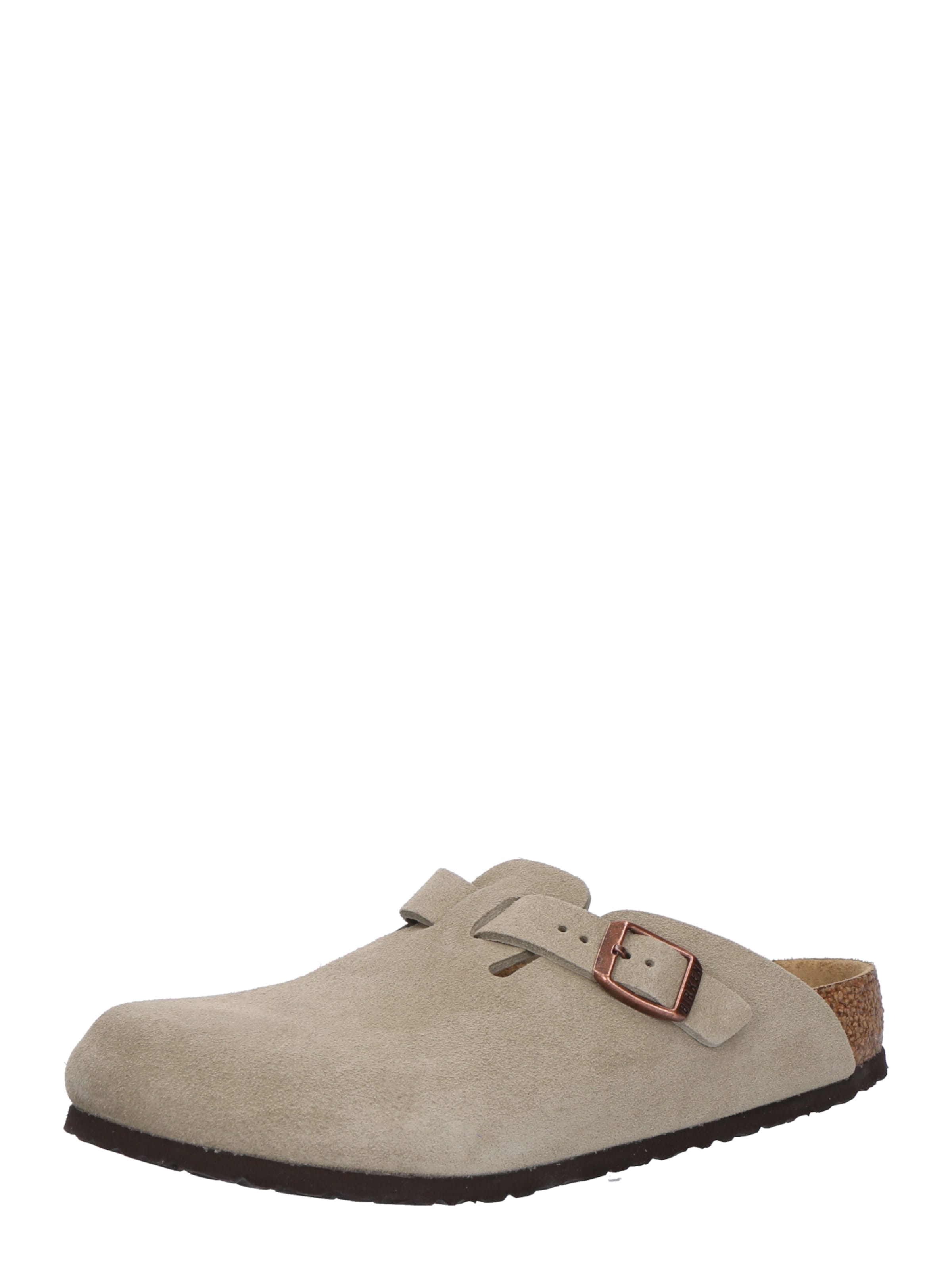 BIRKENSTOCK Ανοικτά παπούτσια 'Boston LEVE' σε μπεζ: μπροστά