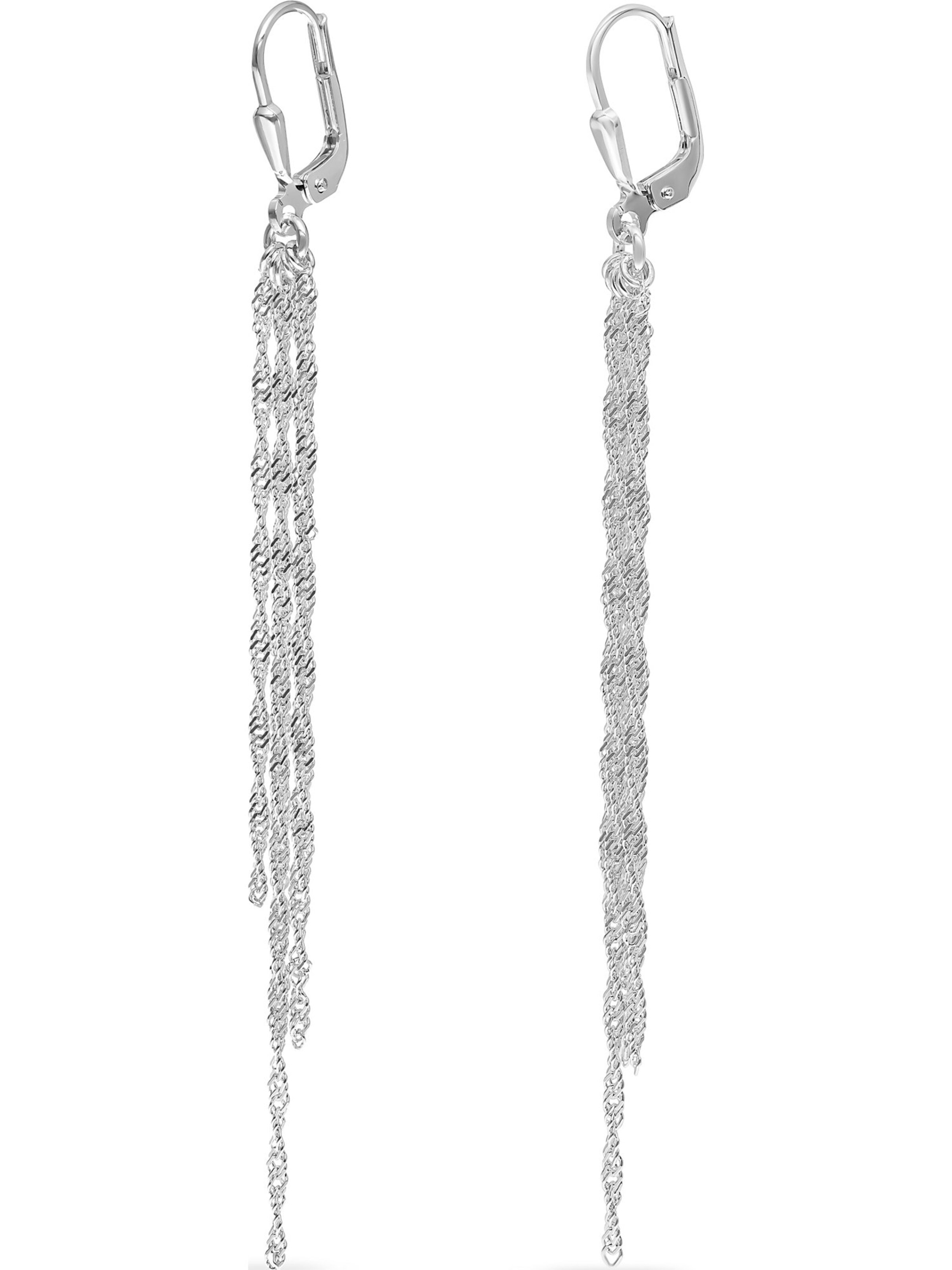 FAVS Ohrringe in Silber: Vorderseite