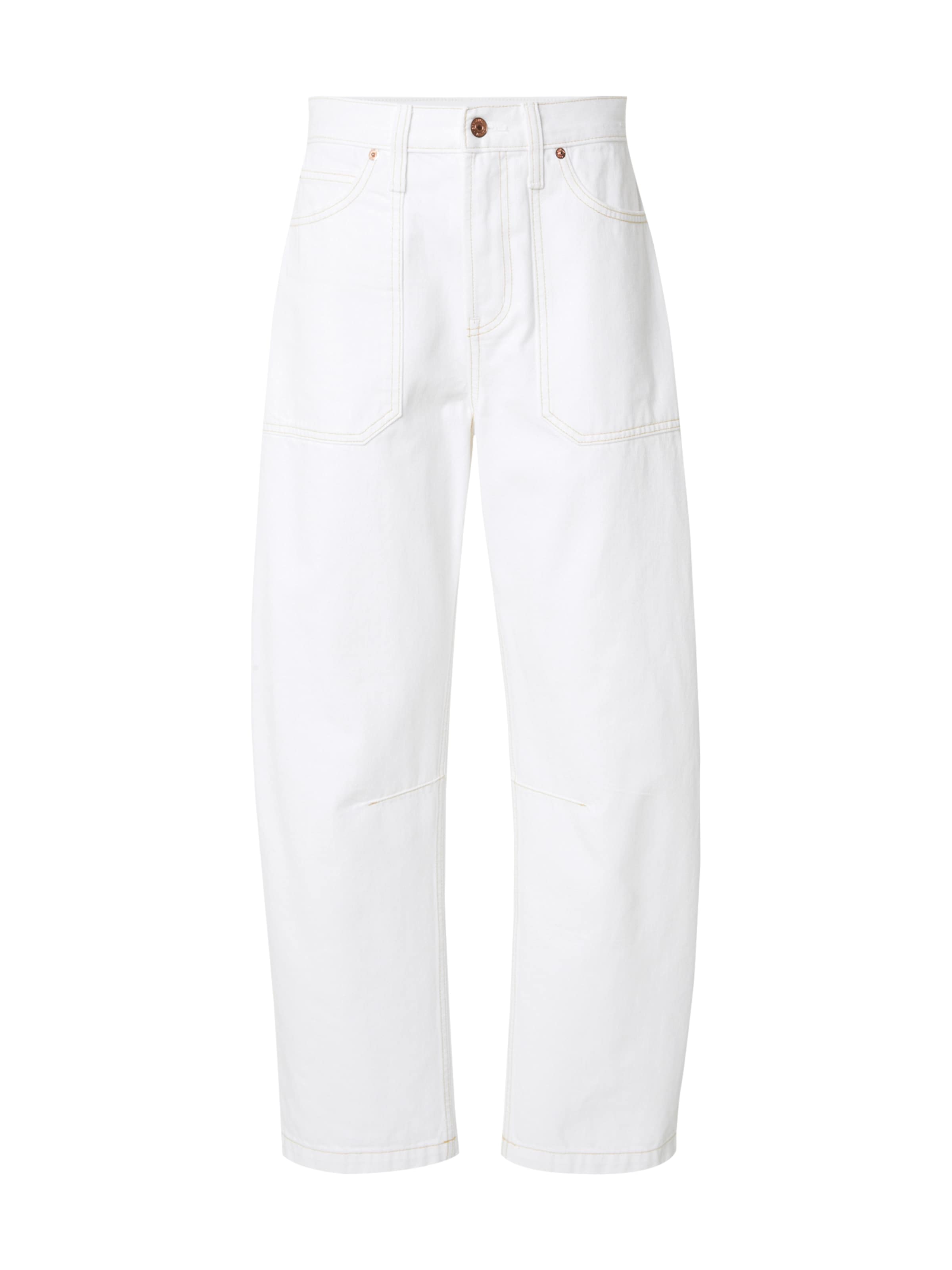 GAP - Loosefit Vaquero en blanco: frente