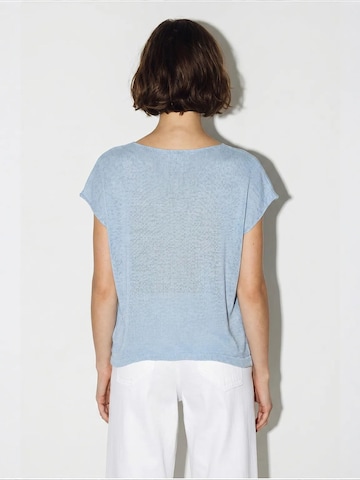 Top 'Strickoberteile' di Bianco Lucci in blu