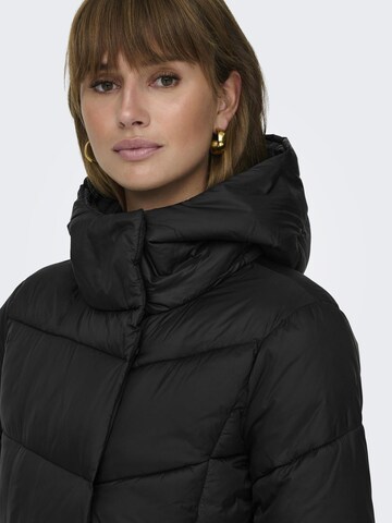 Manteau d’hiver 'Audrey' ONLY en noir