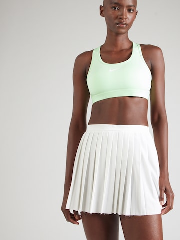 Bustieră Sutien sport 'SWOOSH' de la NIKE pe verde