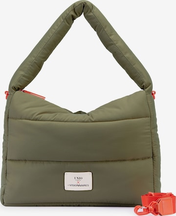 Sac bandoulière 'Unio Hobo' Les Visionnaires en vert : devant