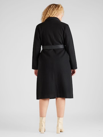 ABOUT YOU Curvy Between-Seasons Coat 'Dion' in Black