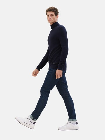 TOM TAILOR Slimfit Jeans 'Troy' in Blau