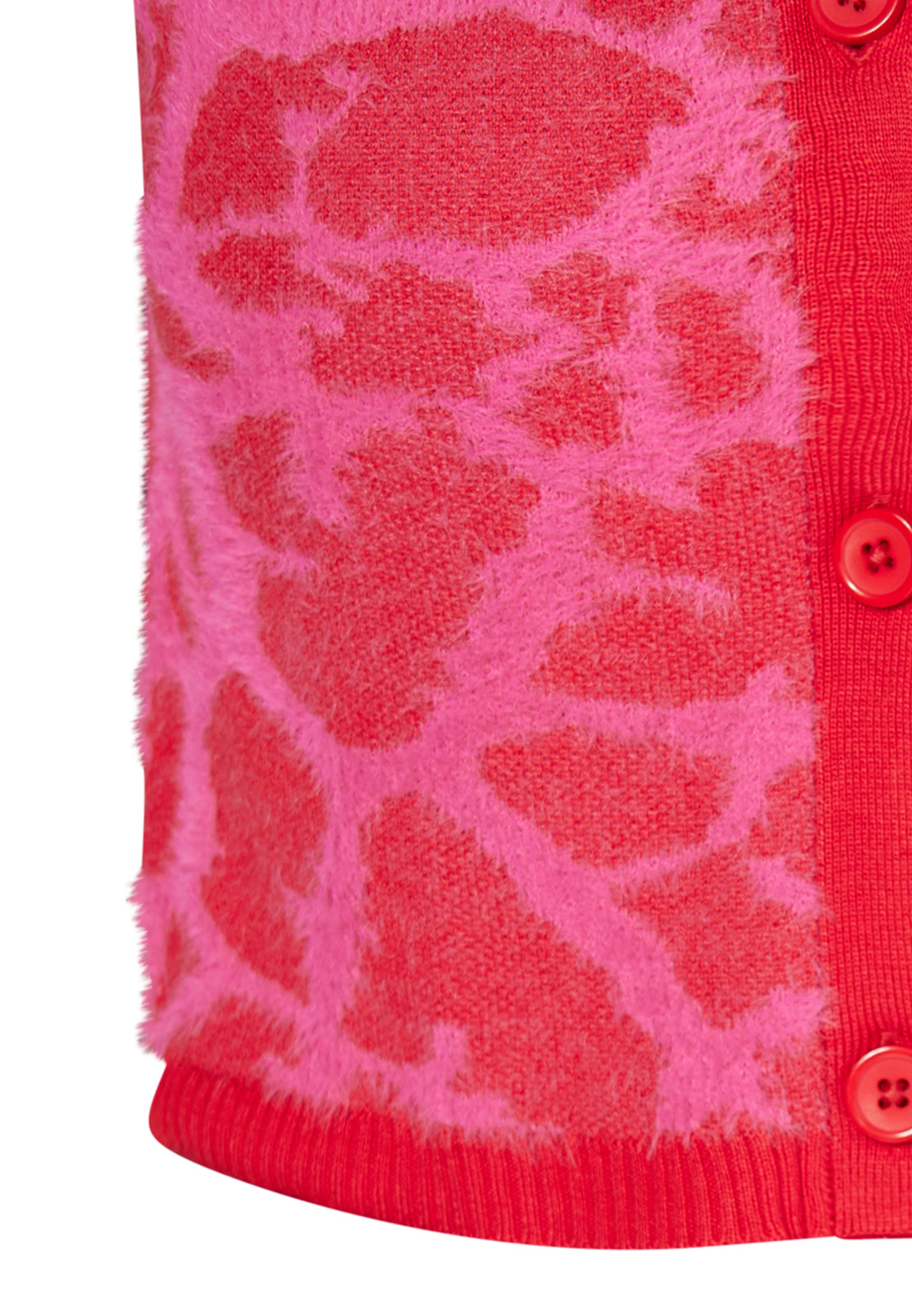 MYMO Strikvest i rød