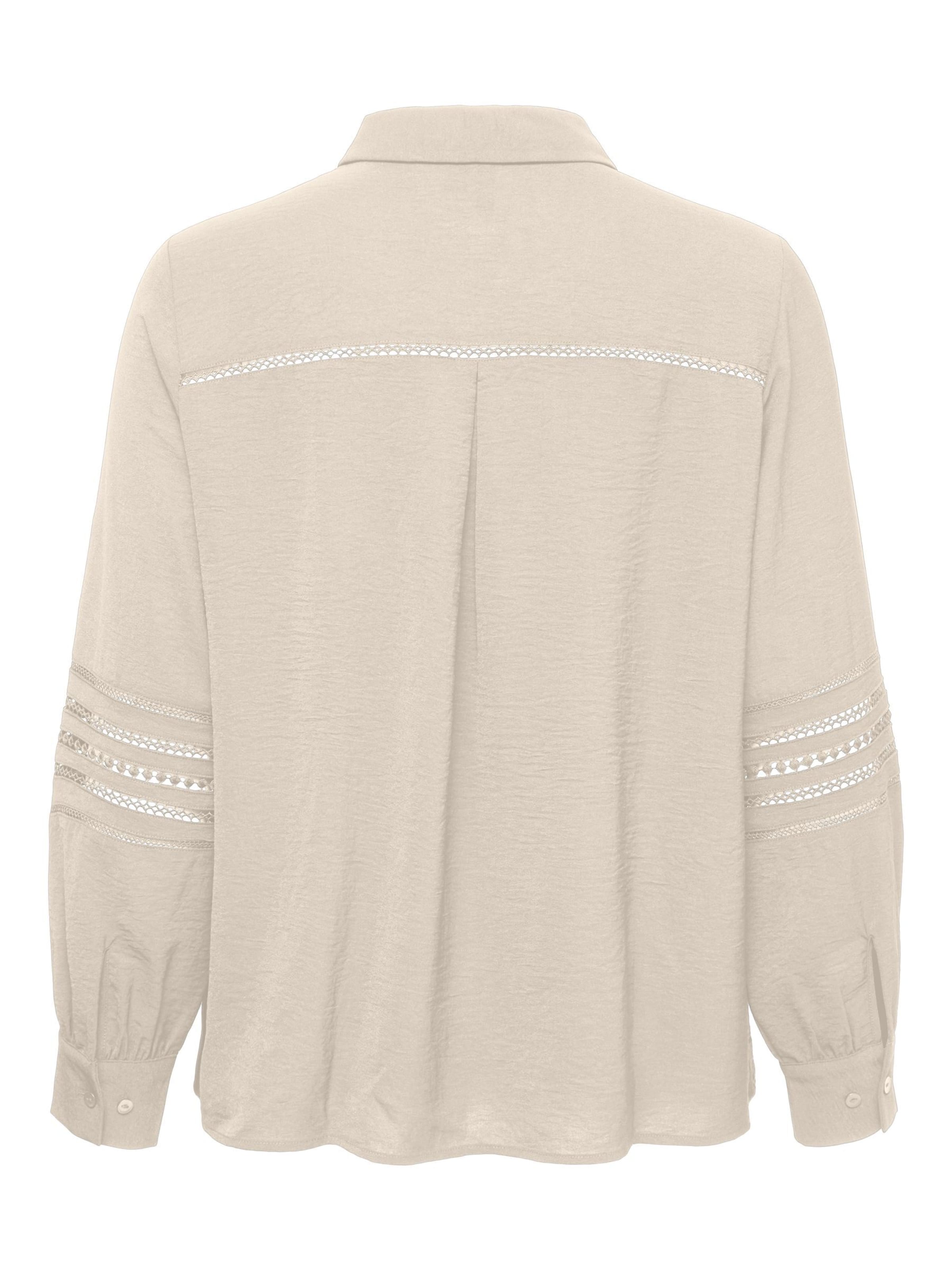 Chemisier 'VMCmusla' Vero Moda Curve en beige