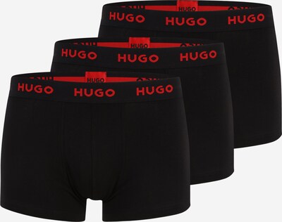 HUGO Boxershorts in rot / schwarz, Produktansicht