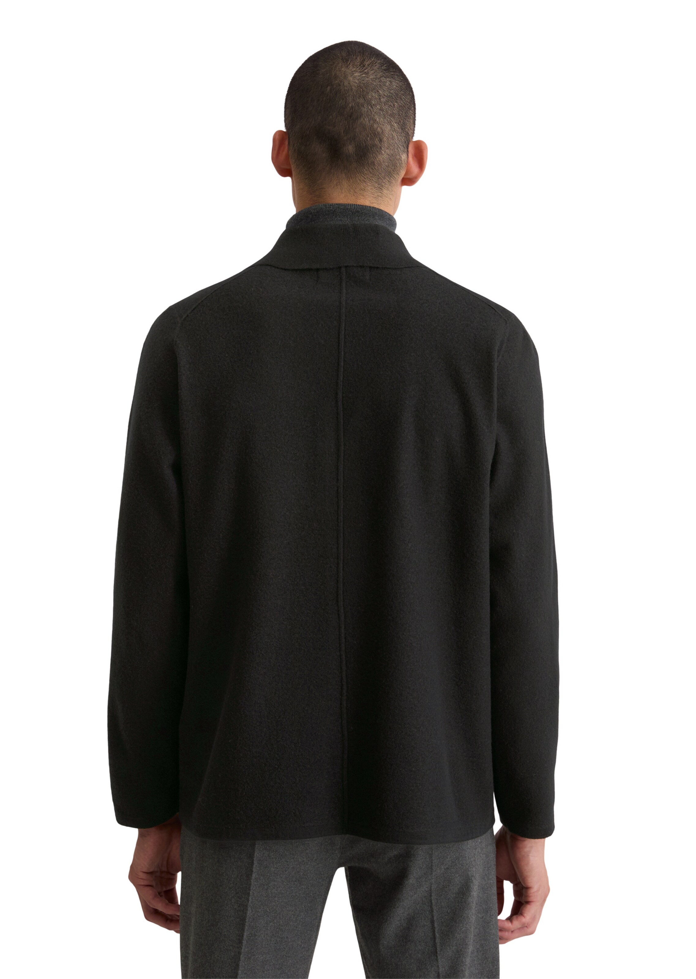 Coupe regular Veste de costume Marc O'Polo en noir