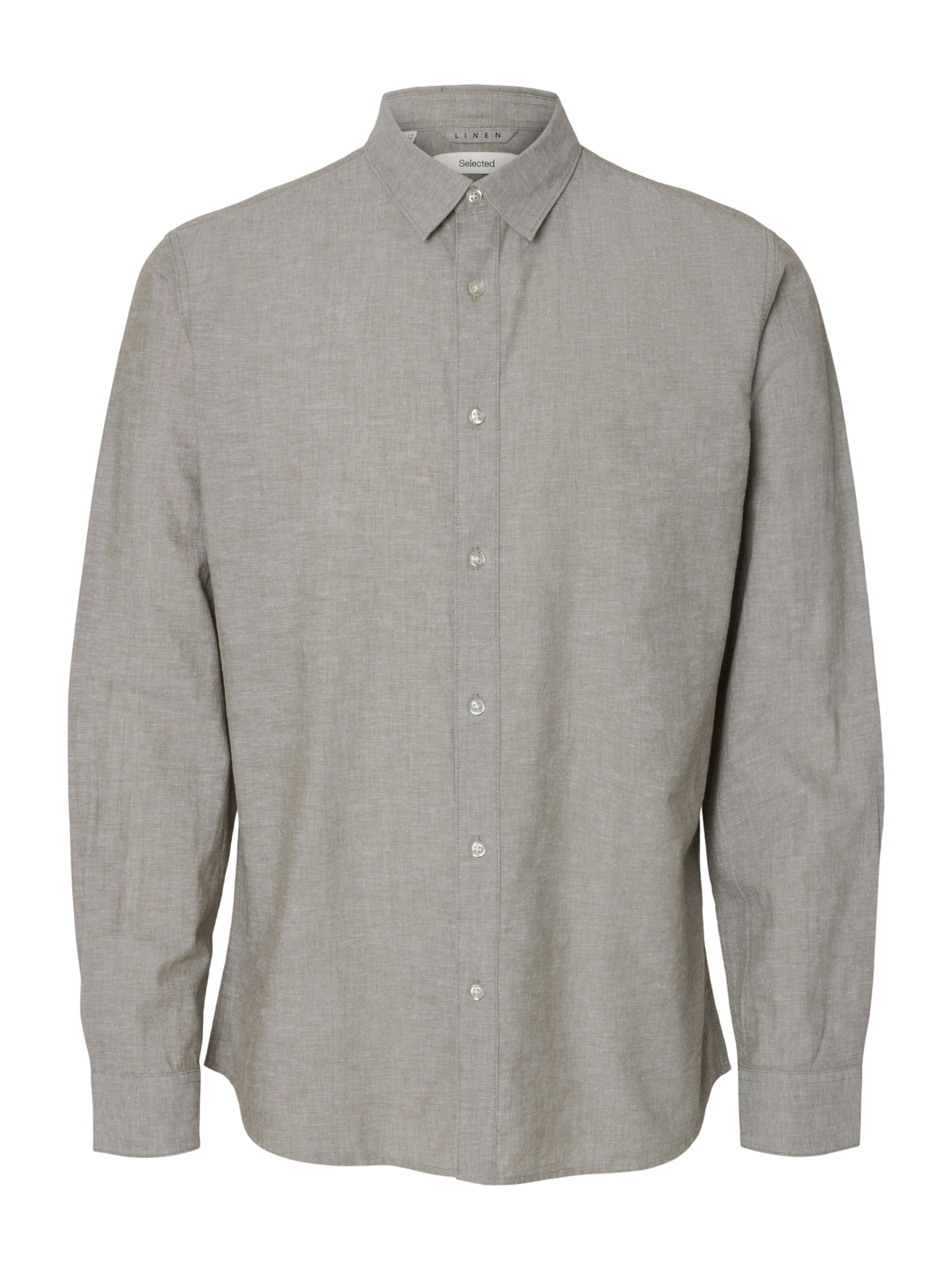 SELECTED Srajca 'SLHSUN' | oliva barva, Prikaz izdelka