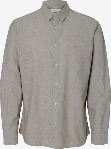 SELECTED Srajca 'SLHSUN' | zelena barva: sprednja stran