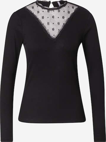 Hailys T-shirt 'Joanna' i svart: framsida