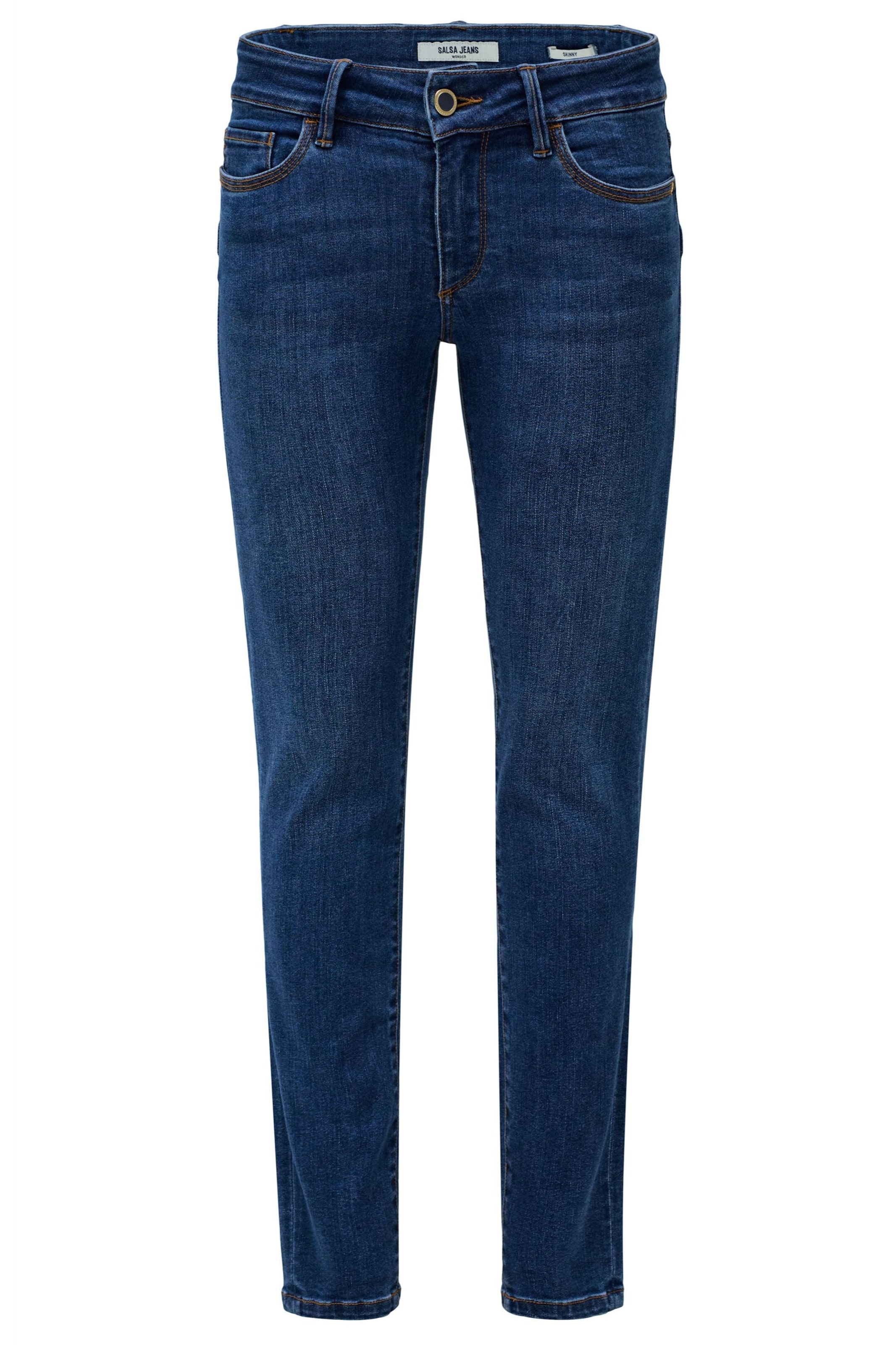 Salsa Jeans Skinny Jeans in Blauw: voorkant