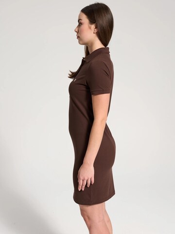 NOWIHT Kleid 'Leocadia'‌‌‌‌‌ in Braun
