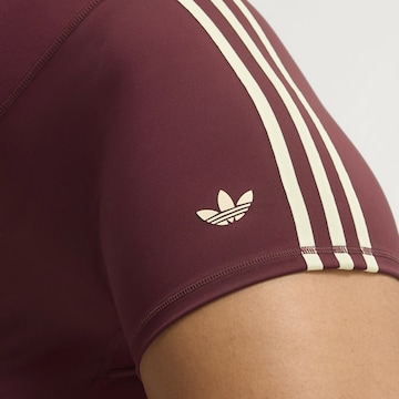 ADIDAS PERFORMANCE Skinny Sportbroek 'Sst' in Rood