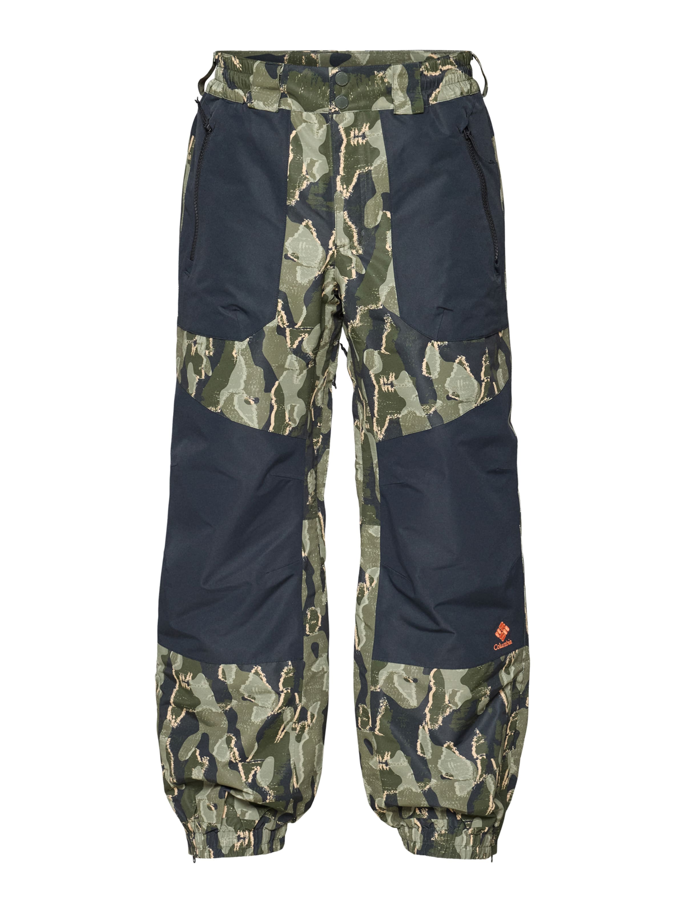 COLUMBIA Loosefit Sportovní kalhoty 'Coreshot™' – zelená: přední strana