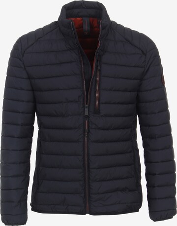 CASAMODA Between-Season Jacket in Blue: front