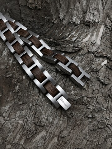 Holzwerk - Pulsera 'SANDASEE' en plata