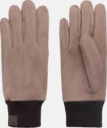 Ombre Handschuhe 'ACGL-0112' in Braun: Vorderseite