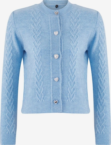 Trendyol Neuletakki värissä sininen: etupuoli