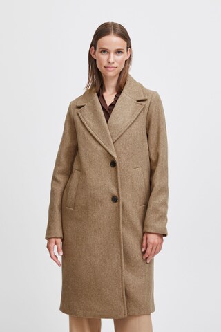 b.young Between-Seasons Coat 'Cilia' in Brown: front