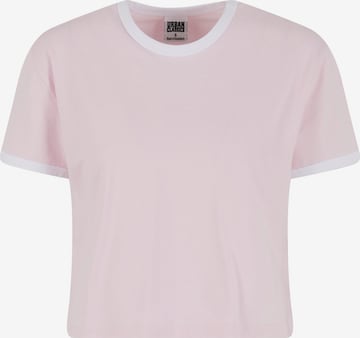 Urban Classics Футболка в Ярко-розовый: спереди