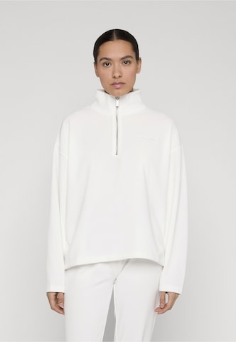 Sweat-shirt Pegador en blanc : devant