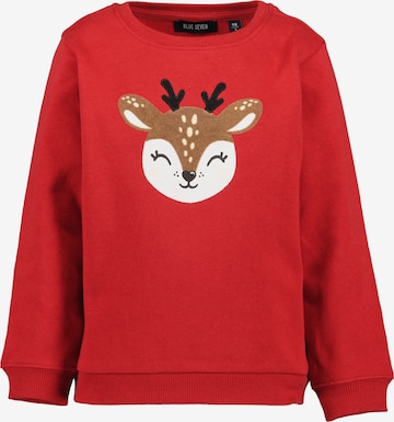 BLUE SEVEN Sweatshirt in Rot: Vorderseite