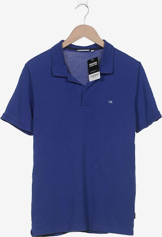 Calvin Klein Poloshirt L in Blau: predná strana