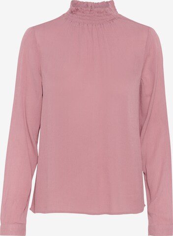 Kaffe - Blusa 'Trine' em rosa: frente