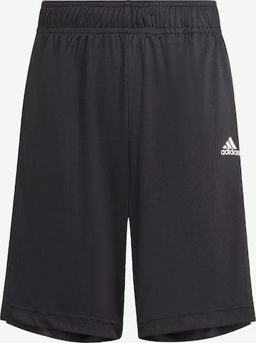 Pantalon de sport 'Sereno' ADIDAS SPORTSWEAR en noir : devant
