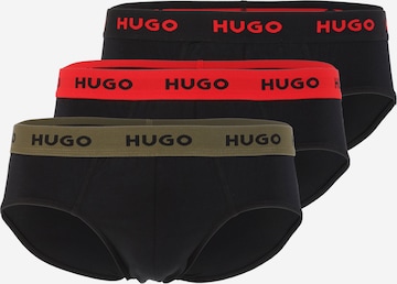 HUGO Slip in Black: front