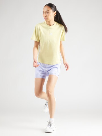 ADIDAS SPORTSWEAR Λειτουργικό μπλουζάκι 'Essentials' σε κίτρινο