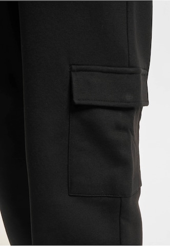 Loosefit Pantalon cargo DEF en noir