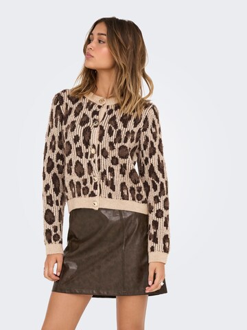 ONLY - Cárdigan 'SYBILLE' en beige: frente
