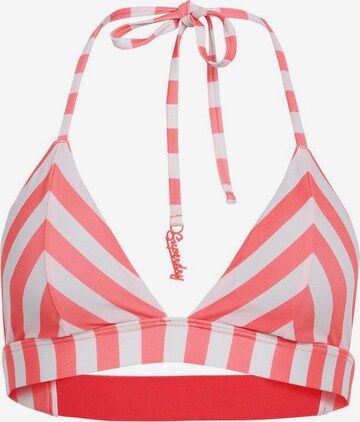 Superdry Triangel Bikinitop in Roze: voorkant