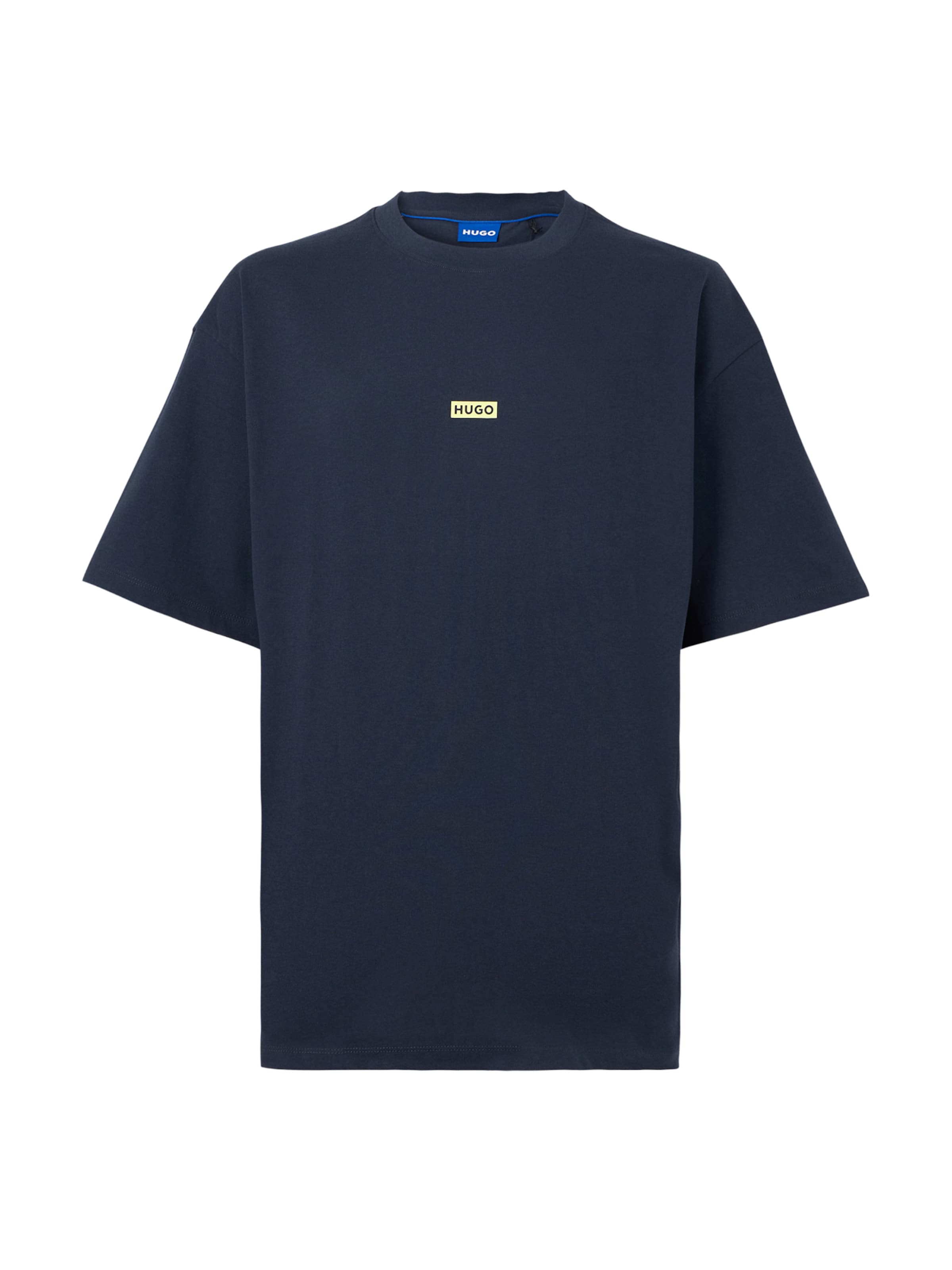 Tricou 'Nalono' de la HUGO pe albastru: față