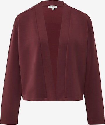 s.Oliver Sweatvest in Rood: voorkant