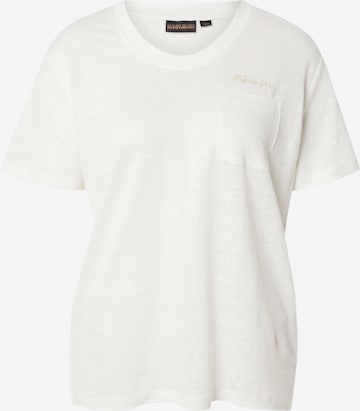 NAPAPIJRIMajica 'S-ETE' - bijela boja: prednji dio