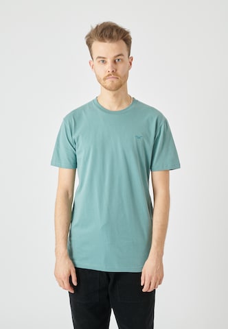 Cleptomanicx T-Shirt 'Ligull Regular' in Grün: predná strana