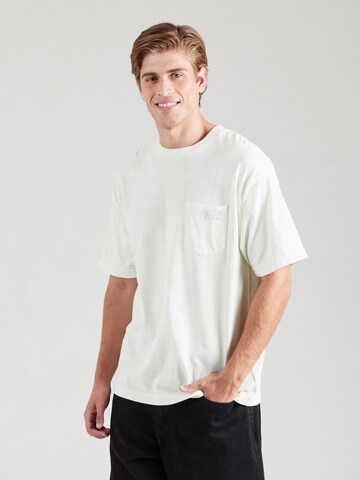 VANS - Camiseta en verde: frente