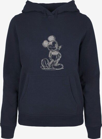Felpa 'Mickey Mouse - Sketch Kick' ABSOLUTE CULT di colore blu notte / bianco, Visualizzazione prodotti