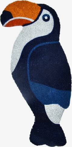 esschert design Fußmatte 'Tukan' in Blau: predná strana