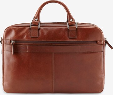 Sac d’ordinateur portable 'Buddy' Picard en marron