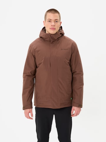VAUDE Outdoor jacket 'Rosemoor' in Brown: front