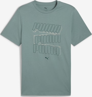 PUMA Shirt in Green: front