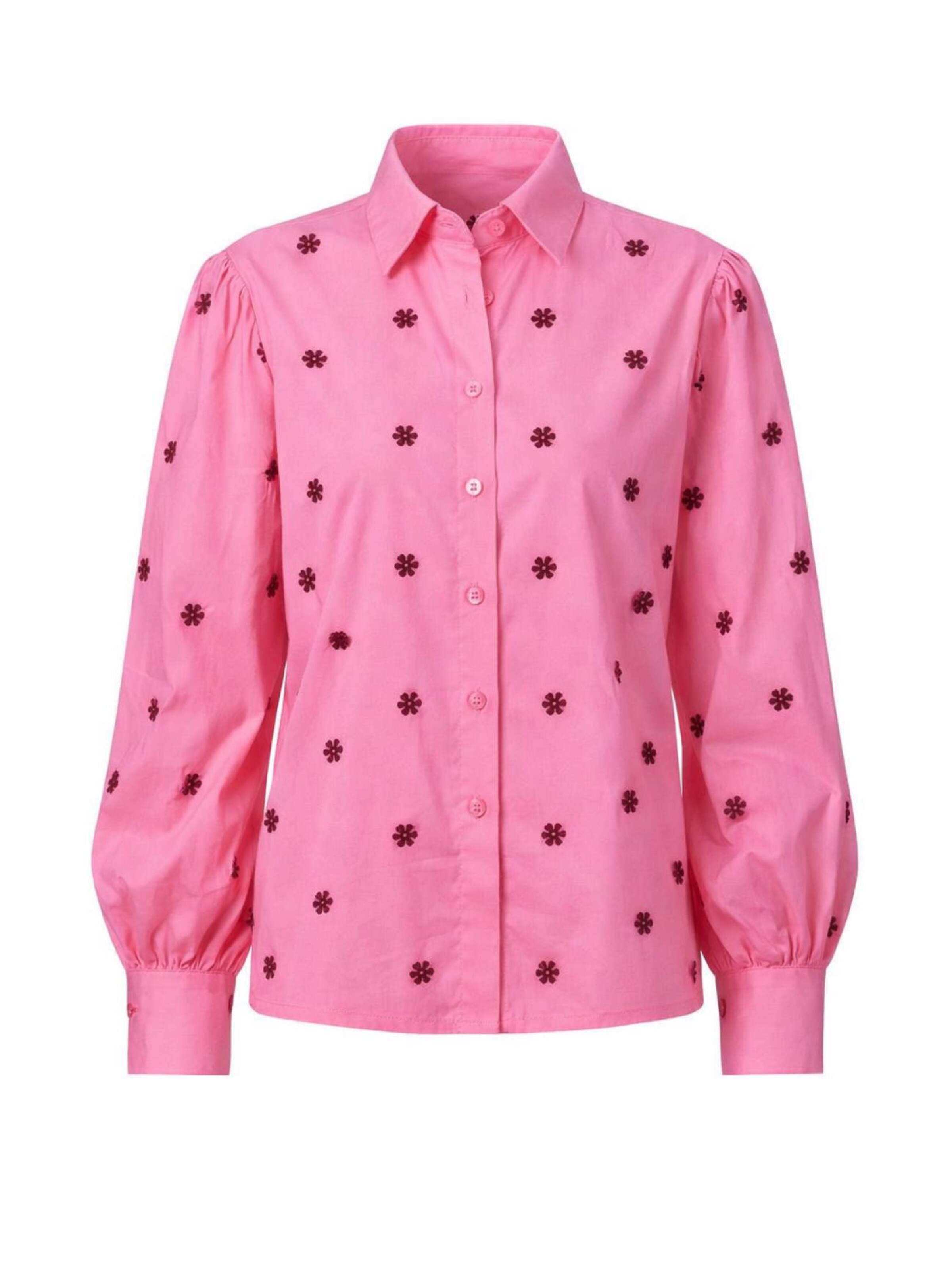 Lady Day Blouse 'Lady Day Andrea bubblegum' in Roze: voorkant