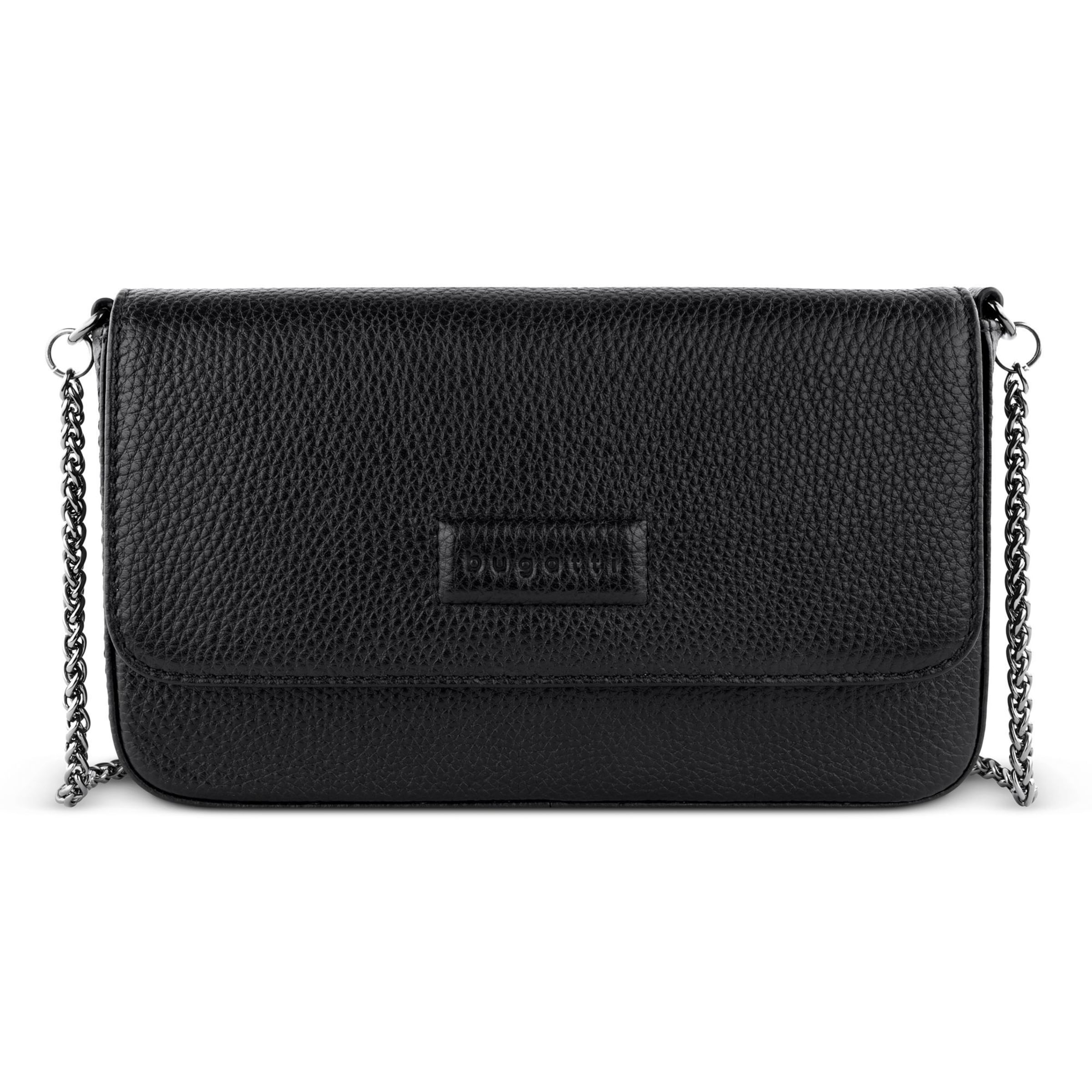 Sac à bandoulière 'Elsa' bugatti en noir : devant