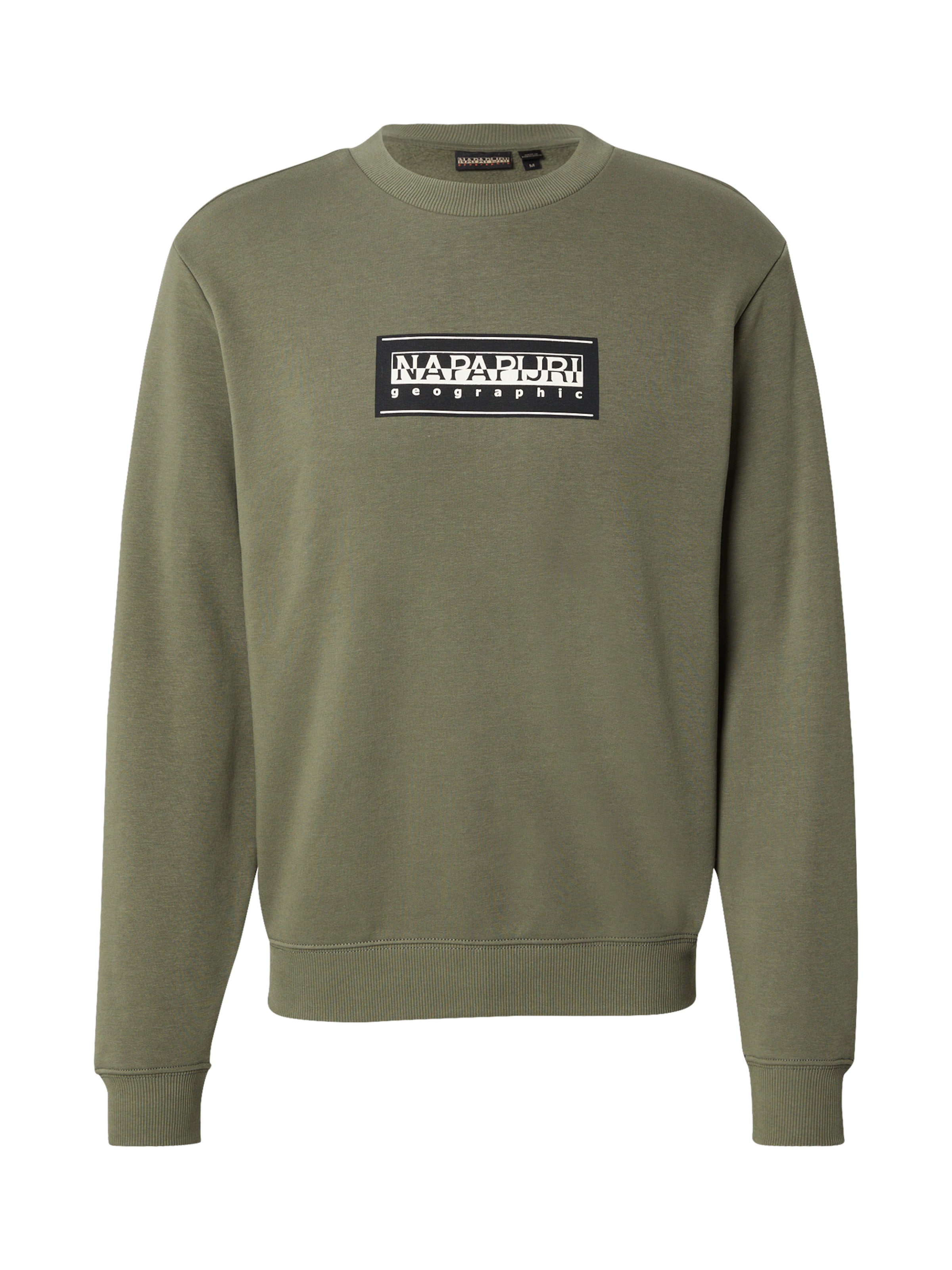 NAPAPIJRI Tréning póló 'B-BOX' - zöld: elől