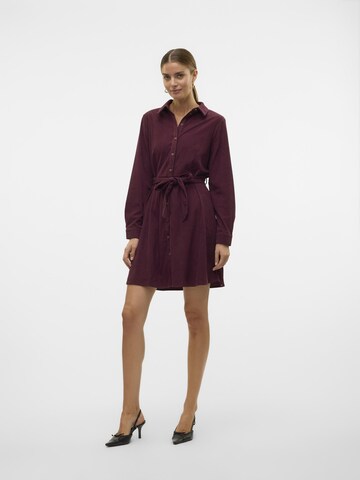 VERO MODA Shirt Dress 'VILJA ' in Purple